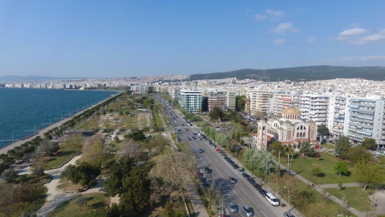 Oli'S Luxury Apartment Thessaloniki Exterior foto